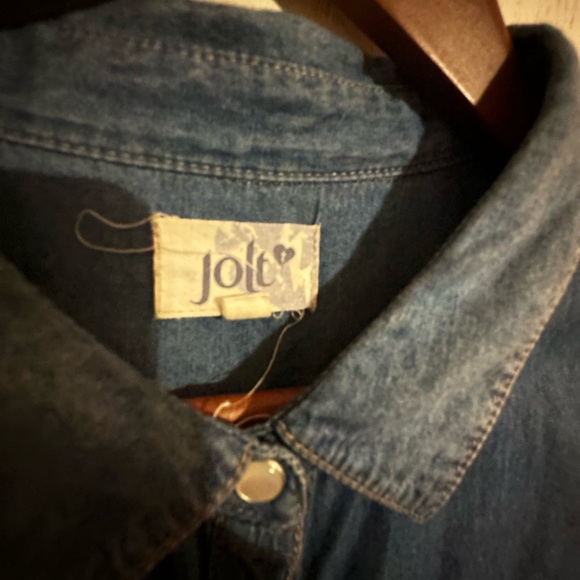 Blue Jean button up shirt - Picture 2 of 2